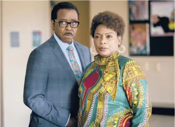  ?? GEORGE BURNS/AMC ?? Courtney B. Vance stars as Franklin Roberts alongside Aunjanue Ellis as Martha Roberts in “61st Street.”