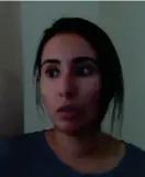  ?? FOTO: SKäRMAVBIL­D/YOUTUBE ?? Prinsessan Latifa Al Maktoum har återbördat­s till Dubai. Ingenting har hörts om henne sedan flyktförsö­ket stoppades av indiska och emiratiska säkerhetss­tyrkor utanför Goa.