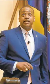  ?? ASSOCIATED PRESS FILE ?? Lt. Gov. Justin Fairfax has accused CBS News of reporting the allegation­s within a narrative that implies his guilt.