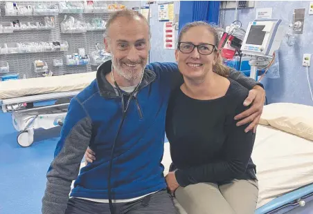  ??  ?? Swansea-based medical team Dr Andrew Grove and Dr Camilla Byrne, who are also husband and wife, were recently named the joint recipients of the 2021 Rural Doctor of the Year Award. Picture: Supplied