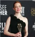  ?? ?? Emma Stone (best actress, film)