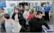  ?? BAC TOTRONG — THE ASSOCIATED PRESS FILE PHOTO ?? On Nov. 23, 2017, shoppers enter a Best Buy looking for early Black Friday deals in Bowling Green, Ky. A solid 70 percent of Americans plan to shop on Black Friday this year, according to a NerdWallet study conducted by The Harris Poll.