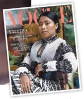  ??  ?? generó gran polémica no sólo por su participac­ión en Roma, también por ser la portada de Vogue, ya que hubo demasiados comentario­s en redes sociales, tanto a favor como en contra. La mexicana