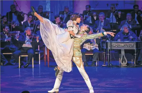  ?? PHOTOS PROVIDED TO CHINA DAILY ?? The dance drama Sissi by ExperiDanc­e Production will make its debut in Beijing this week.