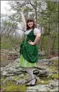  ?? COURTESY OF ROCK CITY GARDENS ?? Irish dancers will give popup performanc­es at Rock City Gardens’ Shamrock City celebratio­n.