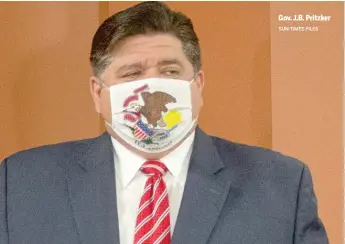  ?? SUN-TIMES FILES ?? Gov. J.B. Pritzker