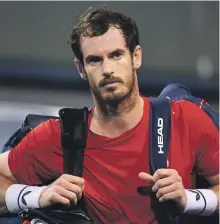  ??  ?? Andy Murray’s injury problems have resurfaced and a pelvic problem means he will miss the Australian Open AFP