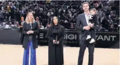  ?? ?? Pau Gasol recibió el premio honorífico Kobe & Gigi Bryant de la WNBA.