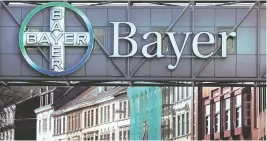  ??  ?? Globally, Bayer will remain the company name; all acquired products will retain their brand names and become part of the Bayer portfolio