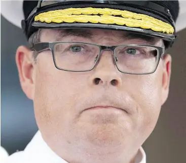  ?? ADRIAN WYLD / THE CANADIAN PRESS ?? The defence team for Vice-Admiral Mark Norman is demanding the federal government disclose to them a massive trove of documents they say they need to mount Norman’s defence. A judge will now decide on what to release.