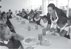  ?? CORTESÍA ?? Patricia González quiere mejorar los alimentos de los niños.