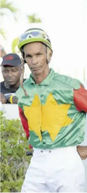  ?? (Photo: Observer file) ?? Vassell Najair, in whose honour the feature race will be run tomorrow at Caymanas Park.