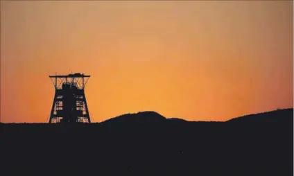  ??  ?? New dawn: A pit head at Anglo American Platinum’s Tumela open-pit platinum mine in Thabazimbi. The company’s share price has risen 59% in the past six months. Photo: Siphiwe Sibeko/reuters