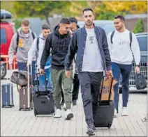  ?? ?? Sergio Busquets, abriendo paso al resto de sus compañeros