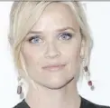  ??  ?? Reese Witherspoo­n