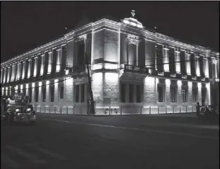  ??  ?? Photo shows the façade of the Bureau of the treasury building. on Monday’s auction, the treasury rejected bids for the 364-day treasury bills on higher rates that National treasurer Rosalia V. De Leon described as investors trying to weigh in on the Bangko Sentral ng Pilipinas’s “burden sharing” scheme with the national government.