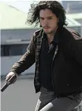  ??  ?? Derring-do: Kit Harington