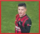  ??  ?? Jovic, con el Eintracht de Frankfurt.