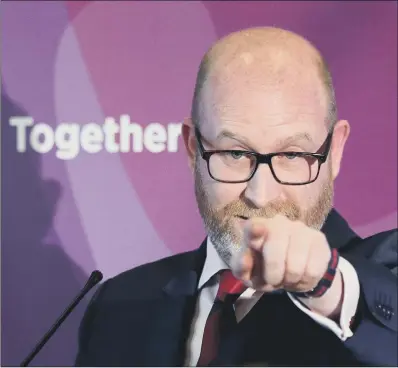  ??  ?? Ukip leader Paul Nuttall dismissed suggestion­s his party is losing its relevance in a post-Brexit world.