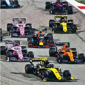  ?? DR ?? Circuito de Hockenheim­ring possibilit­a ultrapassa­gens para gáudio dos amantes das corridas