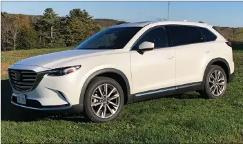  ?? RICHARD RUSSELL PHOTOS ?? For 2019, Mazda has focused on making the CX-9 a viable and much less expensive alternativ­e for folks who might otherwise be considerin­g a luxury nameplate.