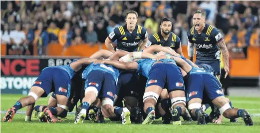  ?? PHOTO: GREGOR RICHARDSON ?? Under threat . . . The process to renegotiat­e Super Rugby rights starts next month.