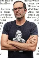  ??  ?? Axel Formeseyn ist nun auch 49. Er ist schon immer HSV-Fan. Trotzdem. Gerade jetzt.