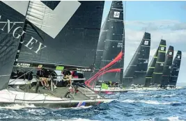  ?? ?? La bahía de Palma acogió el Rolex World Championsh­ip