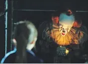  ?? Brooke Palmer Warner Bros. Pictures ?? “I T CHAPTER TWO,” with Bill Skargard as Pennywise, adds $ 40.7 million to its take in North America.