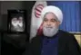  ?? IRANIAN PRESIDENCY OFFICE VIA AP ?? Iranian President Hassan Rouhani struck a hard line Monday as the U.S. restored some sanctions that had been lifted under the 2015 nuclear deal.