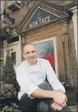  ??  ?? Executive chef Simon Gueller at Ilkley’s Box Tree, a frequent winner of the Michelin Star.