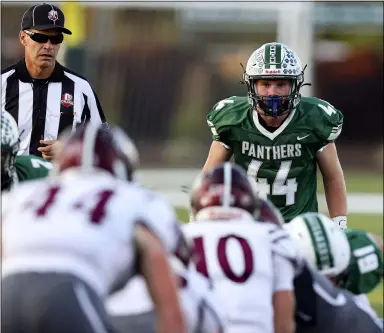  ?? MARK KEMPTON — FOR THE MORNING JOURNAL ?? Elyria Catholic hosted Rocky River in a GLC matchup Sept. 17at Dan Reaser Stadium.