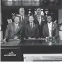  ?? ?? Dan Marion, Boomer Esiasom, Bill Cowher, James Brown and Shannon Sharpe from “The NFL Today”