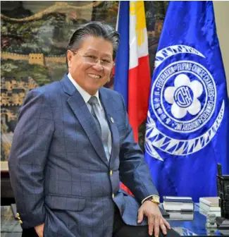  ?? ?? Federation of Filipino Chinese Chambers of Commerce and Industry Inc. (FFCCCII) president Dr. Cecilio Pedro