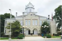  ?? STAFF FILE PHOTO ?? Built in 1905, the Cumberland County Courthouse is located in Crossville, Tenn.