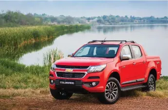  ?? CHEVROLET ?? The Chevrolet Colorado pickup of today outweighs a 1986 Chevy pickup by 260 kilograms.