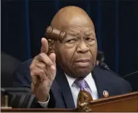  ?? THE ASSOCIATED PRESS ?? House Oversight and Reform Committee Chairman Elijah Cummings, D-Md., died Thursday at the age of 68.