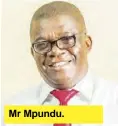  ?? ?? Mr Mpundu.