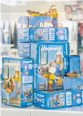  ??  ?? A Playmobil toy based on Johannes Vermeer’s The Milkmaid.