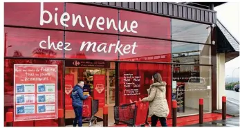  ??  ?? Le magasin Market sera ouvert dimanche prochain, de 9 h à 12 h 30.