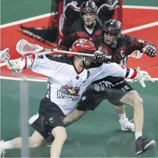  ?? BRITTON LEDINGHAM ?? Calgary Roughnecks are counting on forward Curtis Dickson to be an offensive catalyst against defending NLL champion Georgia Swarm at the Scotiabank Saddledome.