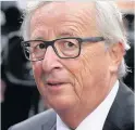  ??  ?? > Jean-Claude Juncker