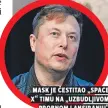  ?? ?? mask je čestitao „space x“timu na „uzbudljivo­m probnom lansiranju“