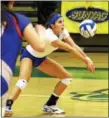  ??  ?? SUNY New Paltz junior Veronica Matedero was named SUNYAC Defensive Player of the Year.