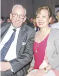  ??  ?? Bonifacio Landmark Realty & Dev’t. Corp. president Hans Hauri with Grace Glory Go