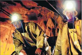  ?? Picture: MARIANNE SCHWANKHAR­T ?? UNCERTAIN FUTURE: Analysts fear that Mineral Resources Minister Mosebenzi Zwane’s plan to raise black ownership in mines will deter foreign investment