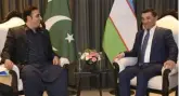  ?? ?? ISLAMABAD: Uzbekistan’s Foreign Minister, Bakhtiyor Saidov meeting with Chairman of Pakistan Peoples Party (PPP) Bilawal Bhutto Zardari.