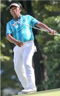  ?? PHOTOGRAPH COURTESY OF ICTSI ?? TONY Lascuña is favored to rule the ICTSI Match Play at Villamor.