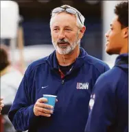  ?? UConn Athletics / Contribute­d Photo ?? Greg Roy, UConn’s director of cross country and track and field, will retire after this season.