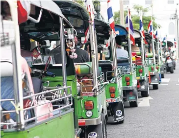  ??  ?? Unique attraction­s like tuk-tuk rides make Thailand a top draw for Mice attendees.